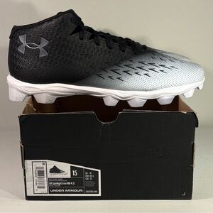 [BRAND NEW] UNDER ARMOUR SPOTLIGHT FRANCHISE 4 RM BLACK SILVER MEN'S SIZE US 15